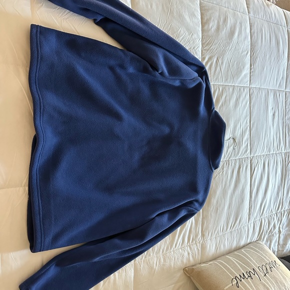 Disney Store Exclusive fleece Minnie mouse women’s XL. Mock neck blue - Picture 3 of 6